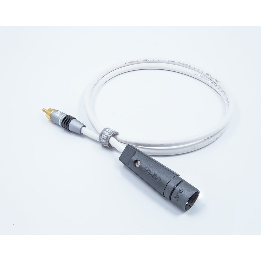 Supra SUBLINK 1RCA-1XLR/M WHITE