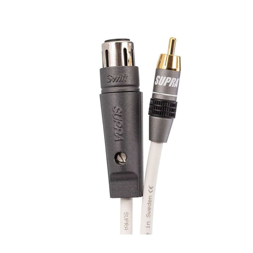 Supra SUBLINK 1XLR/F-1RCA WHITE