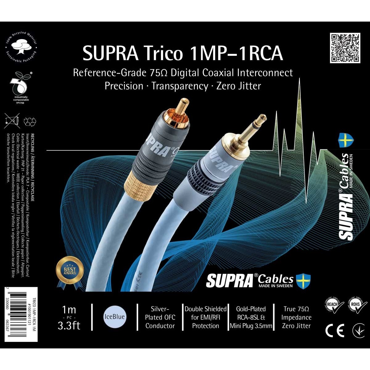 Supra TRICO 1MP-1RCA DIGITAL