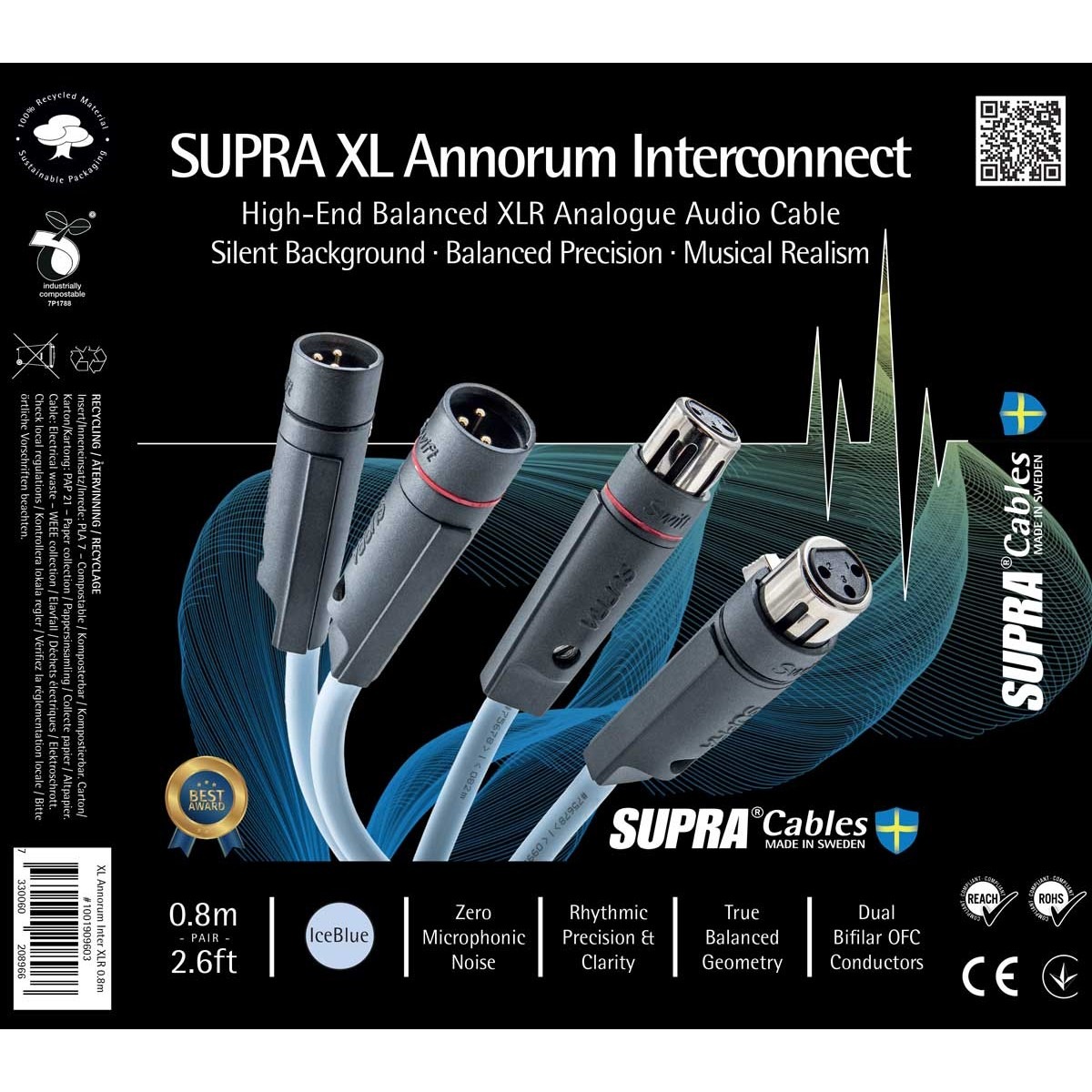 Supra XL ANNORUM INTERCONNECT XLR