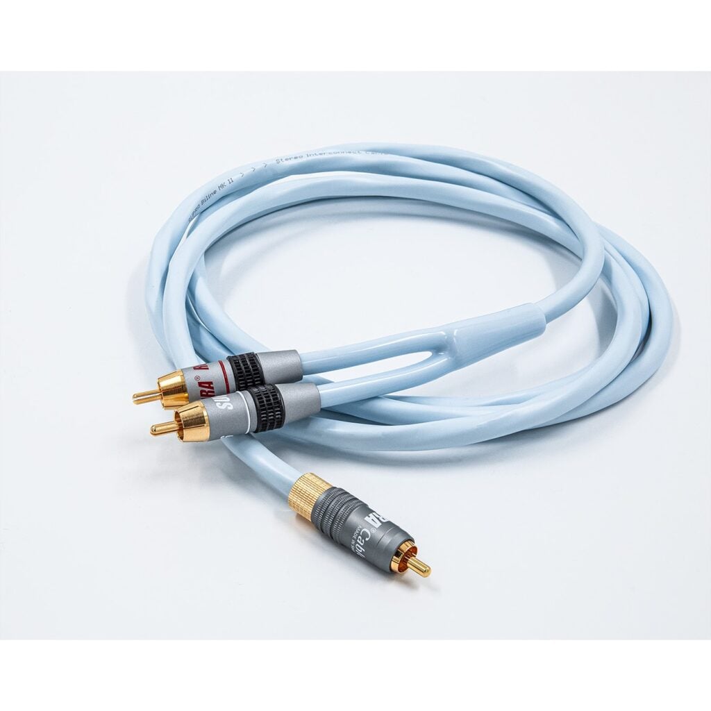 Supra Y-LINK 1RCA-2RCA BLUE