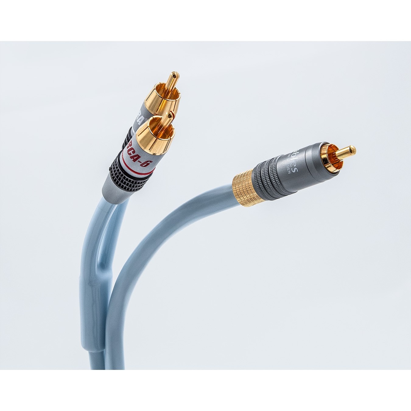 Supra Y-LINK 1RCA-2RCA BLUE