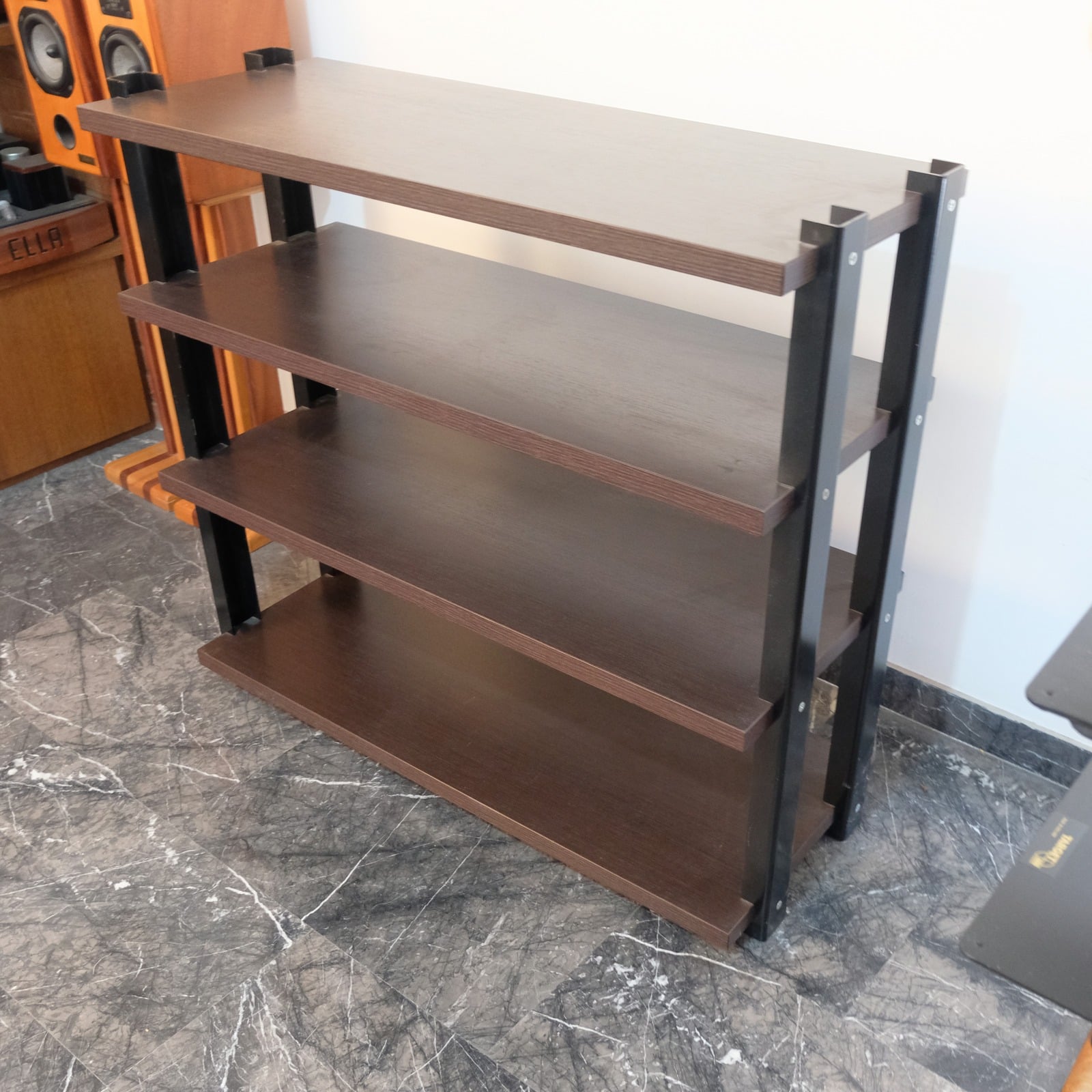 Tavolino hi-fi Audiocostruzioni wengè 110 cm 4 ripiani