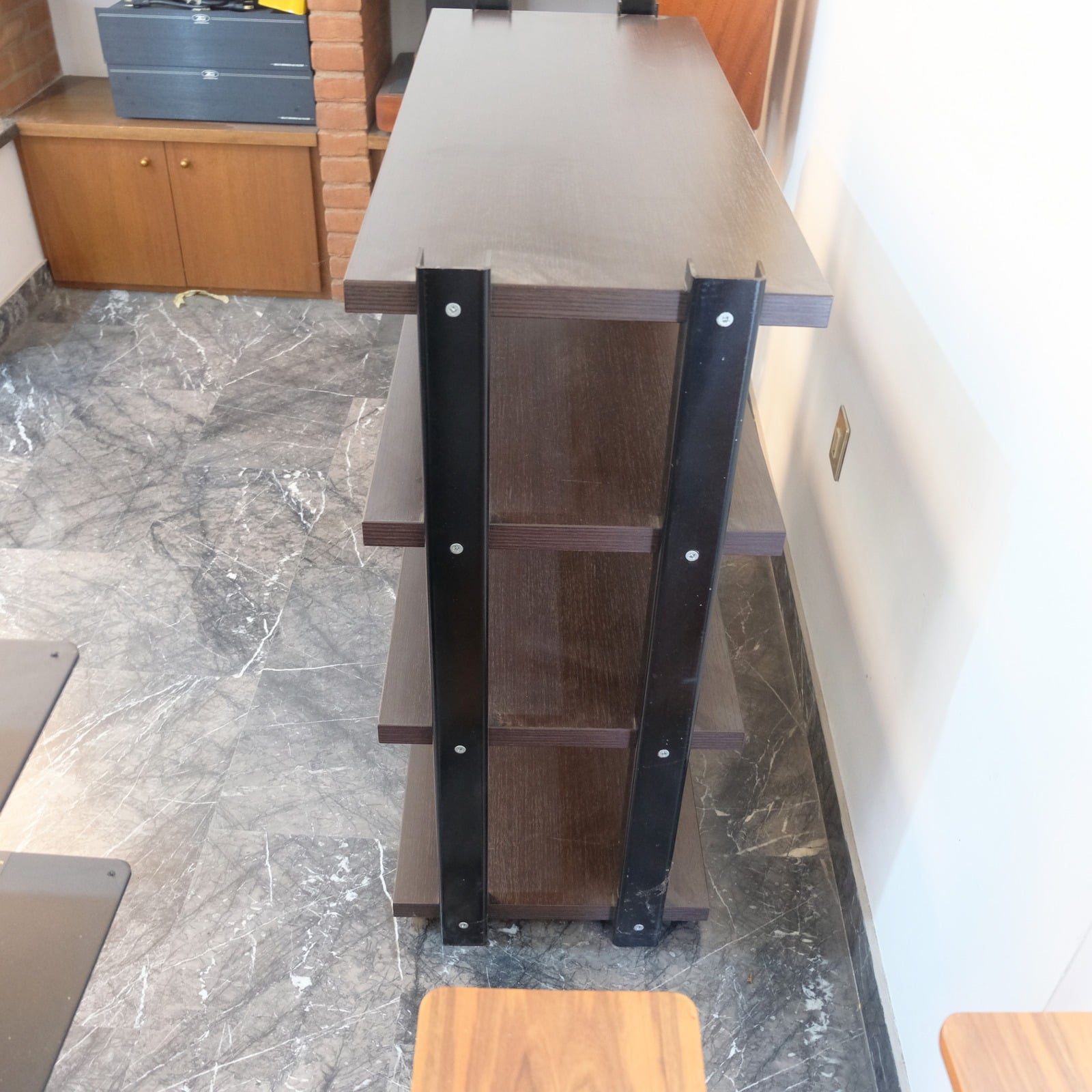 Tavolino hi-fi Audiocostruzioni wengè 110 cm 4 ripiani