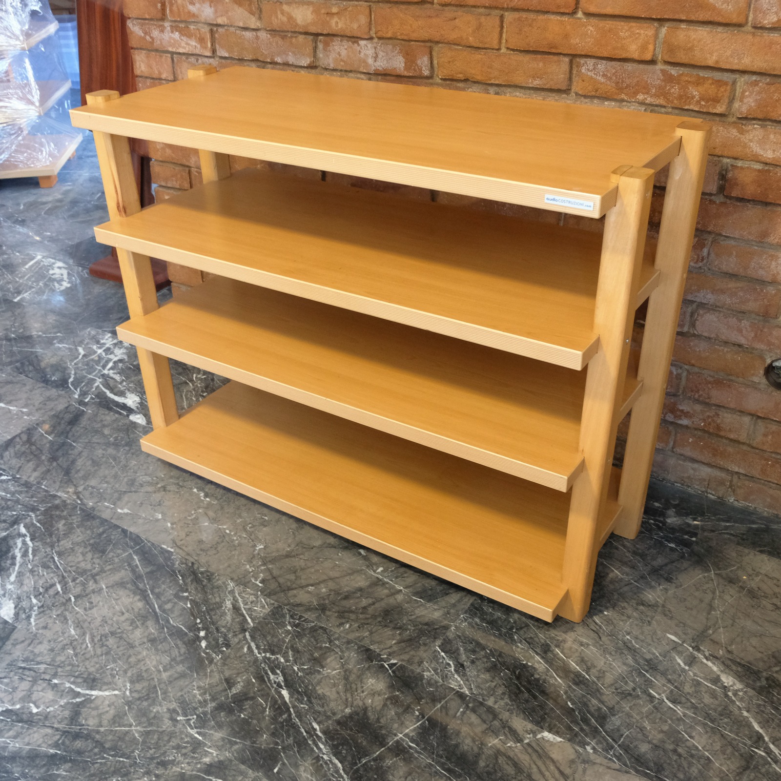Tavolino hi-fi Audiocostruzioni in pero 4 ripiani