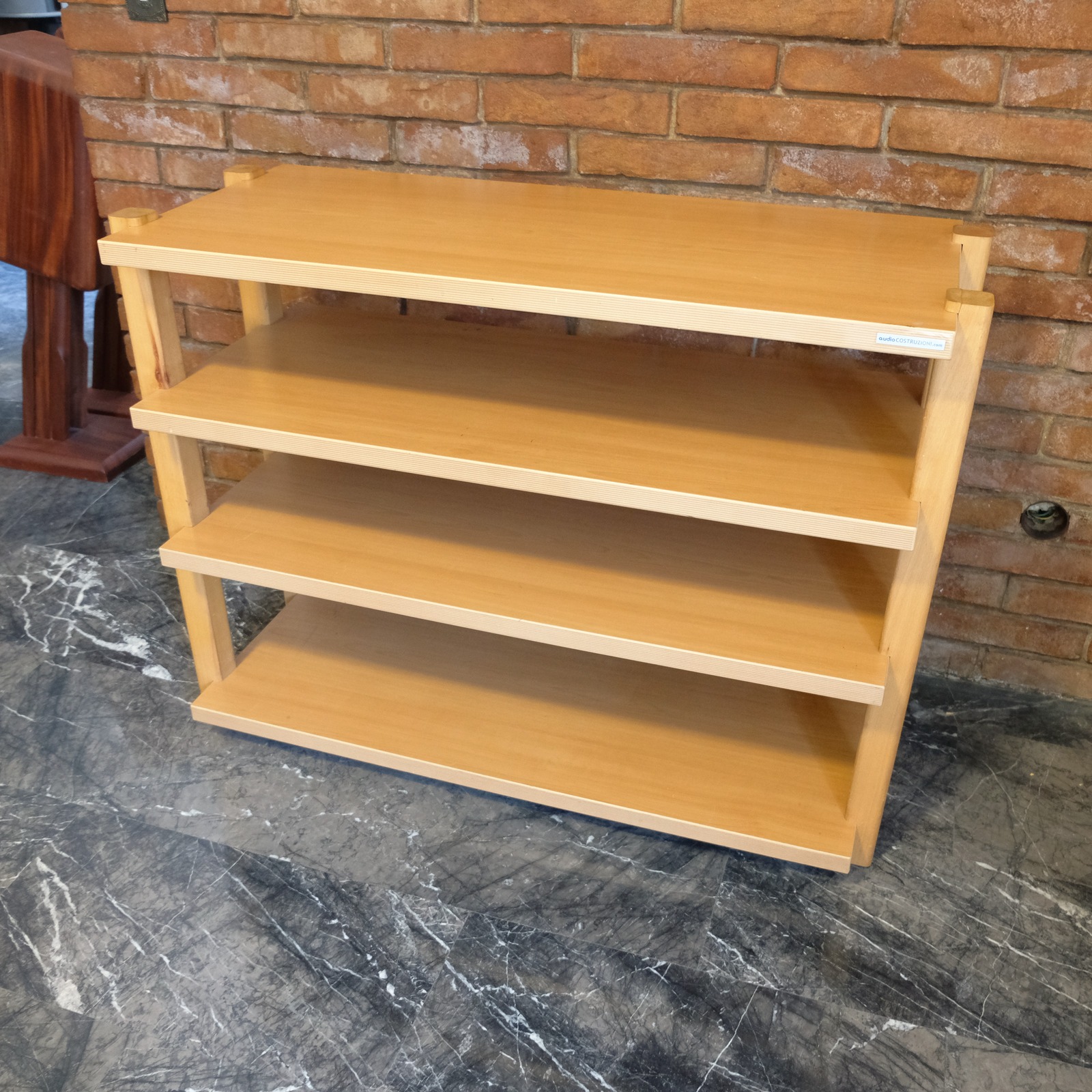 Tavolino hi-fi Audiocostruzioni in pero 4 ripiani