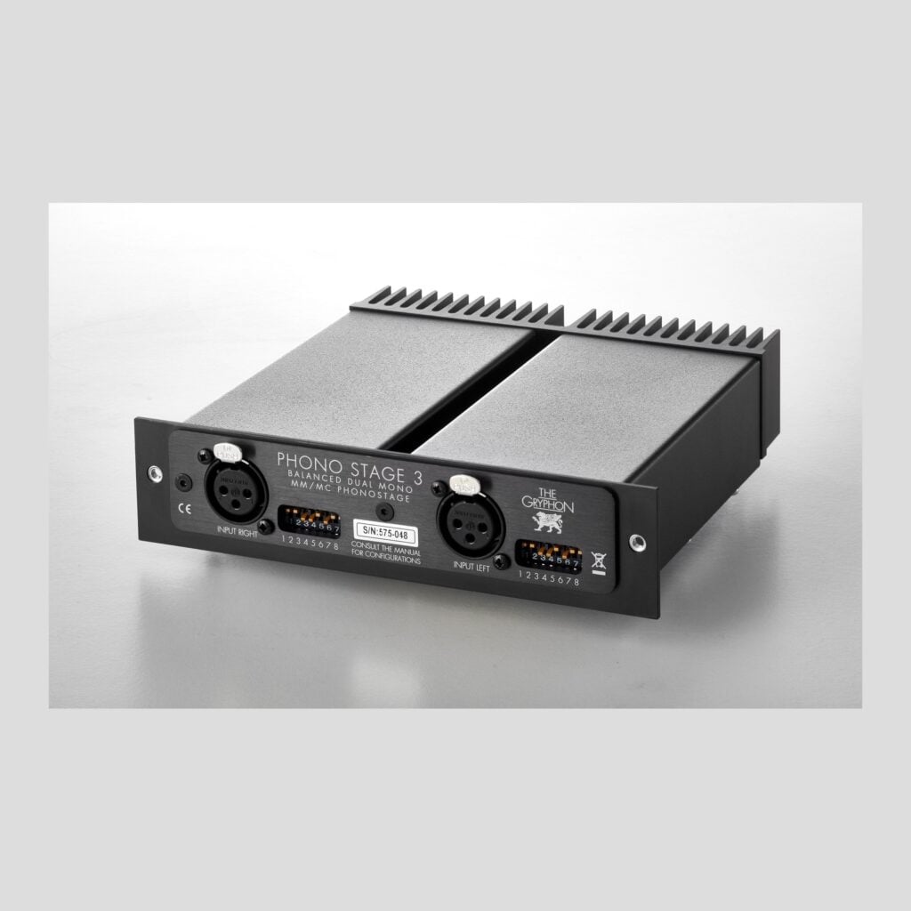 The Gryphon PS3 modulo phono MM/MC