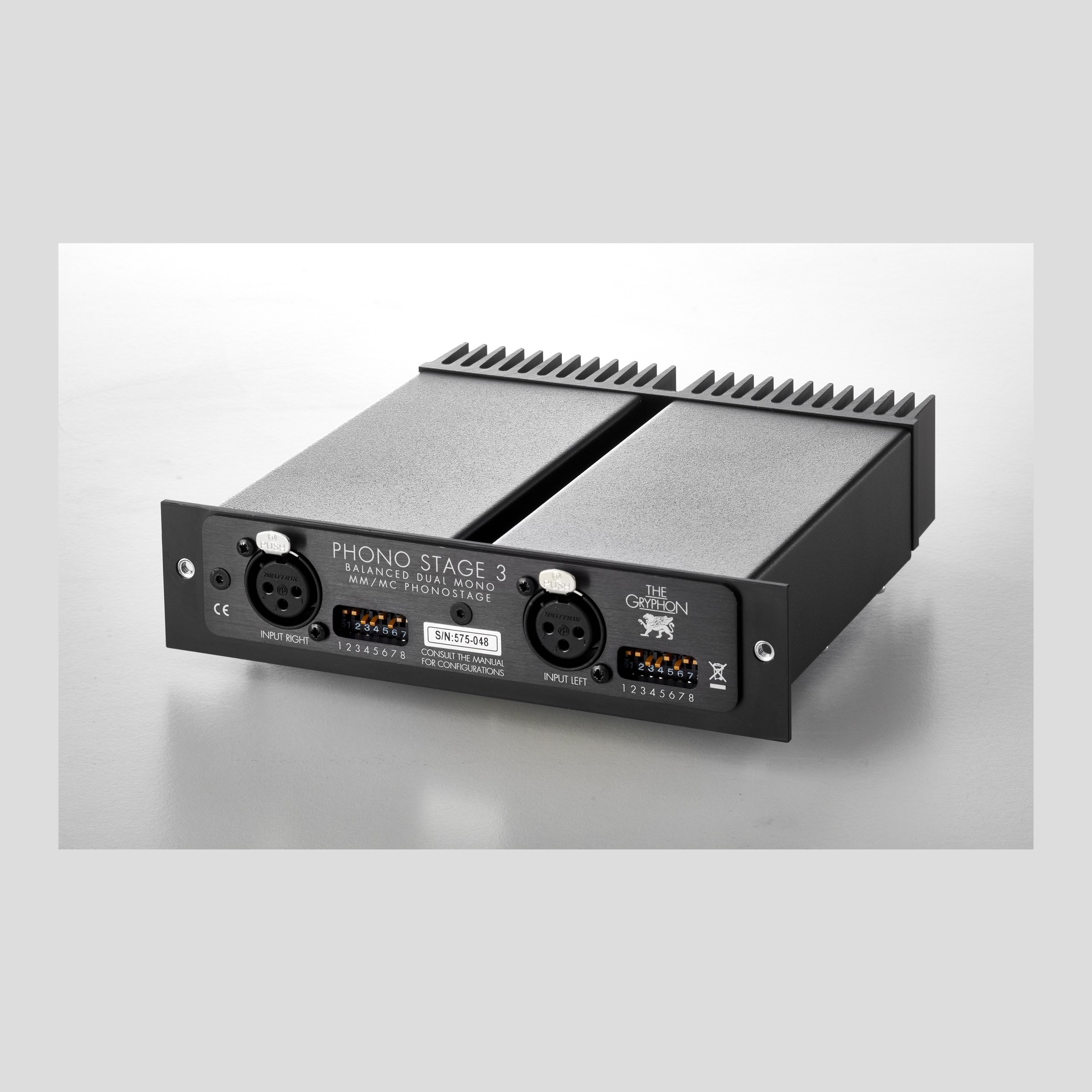 The Gryphon PS3 modulo phono MM/MC