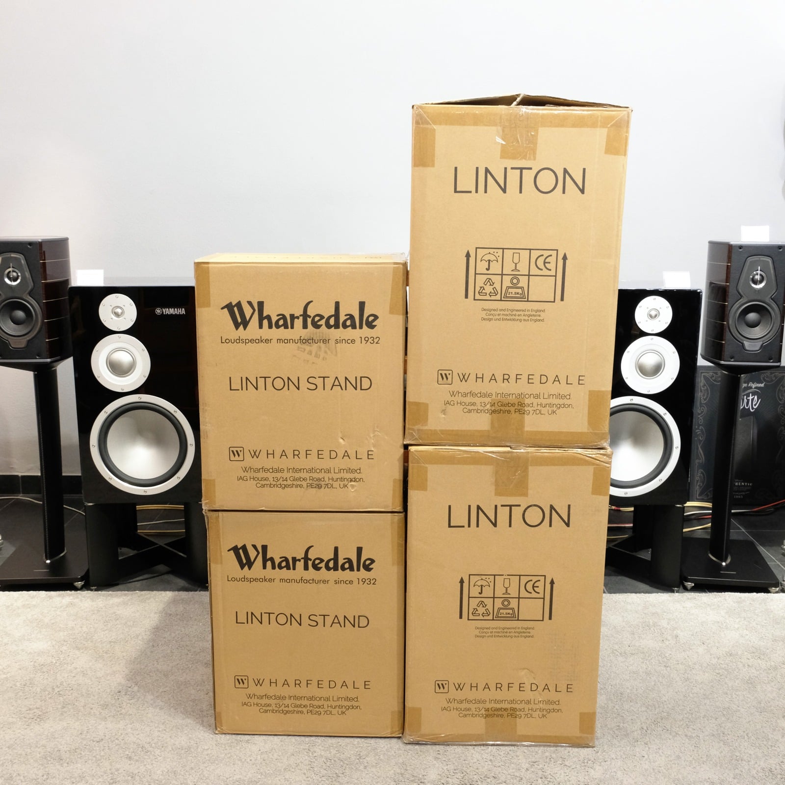 Wharfedale Linton 85th Anniversary con stand Linton